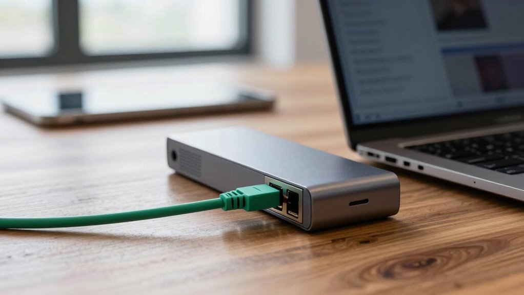 set up ethernet connection properly