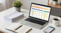 simple monthly receipt system