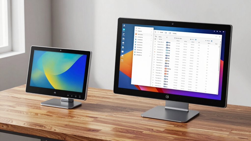 size comparison for productivity