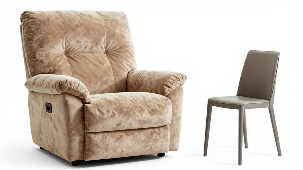 size differences in seating