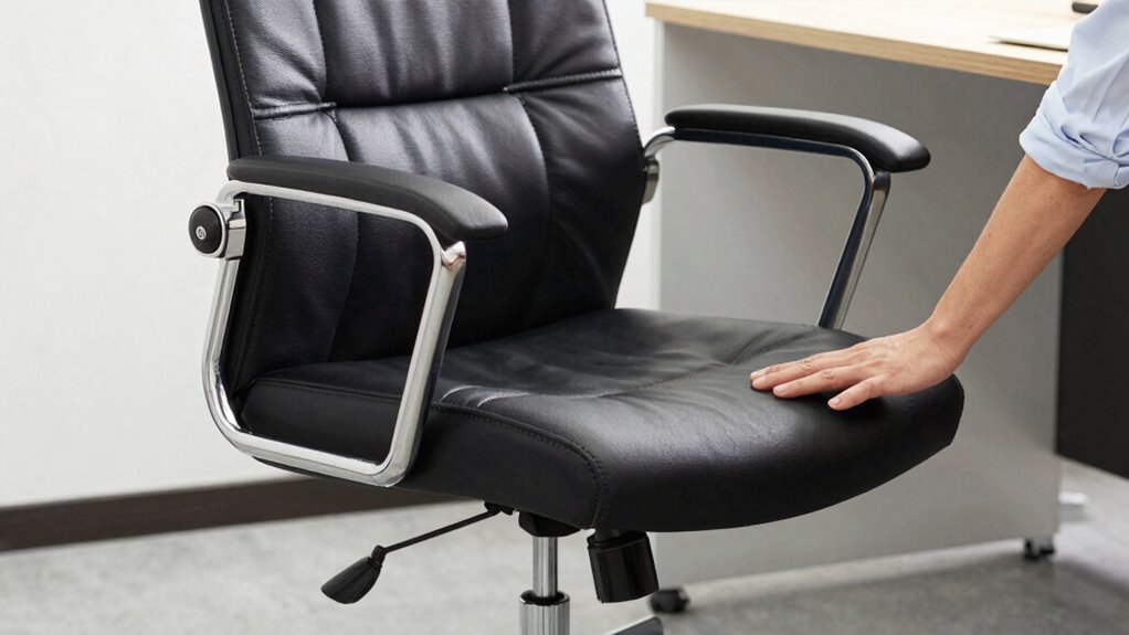 test comfort support adjustments