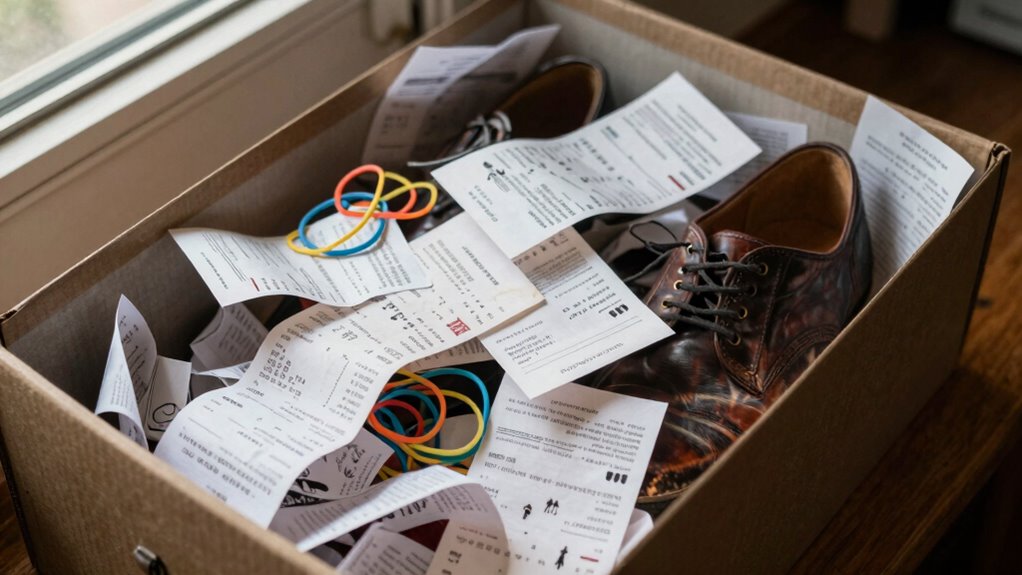 time consuming receipt organization