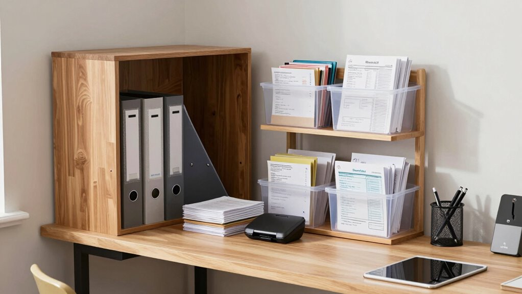 organized family financial storage