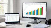 use contrasting chart colors