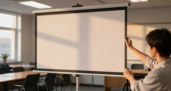 11 Best Tripod Projector Screens for Training Room in 2026