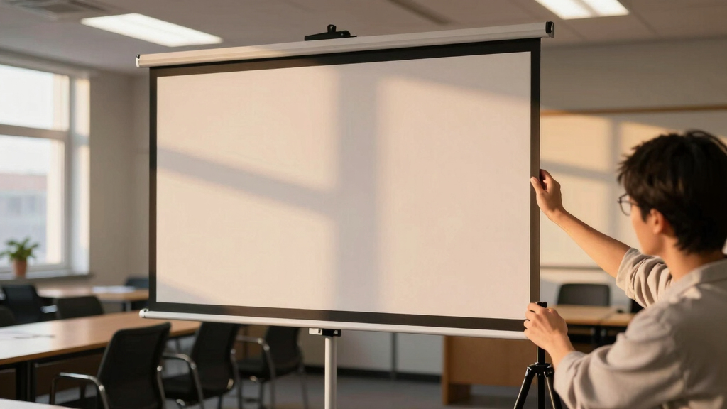 11 Best Tripod Projector Screens for Training Room in 2026