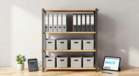 8 Best Tall Office Shelves for Financial Records in 2026