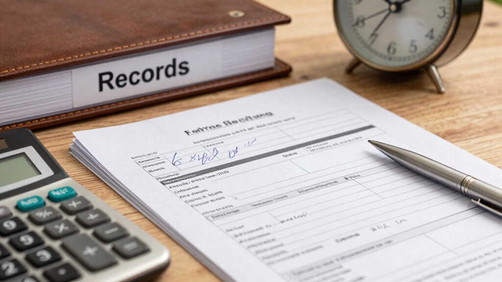 business expense record retention