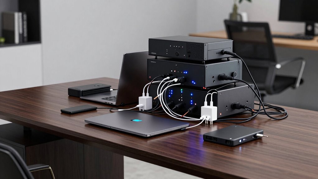 cluttered cables ruin aesthetics
