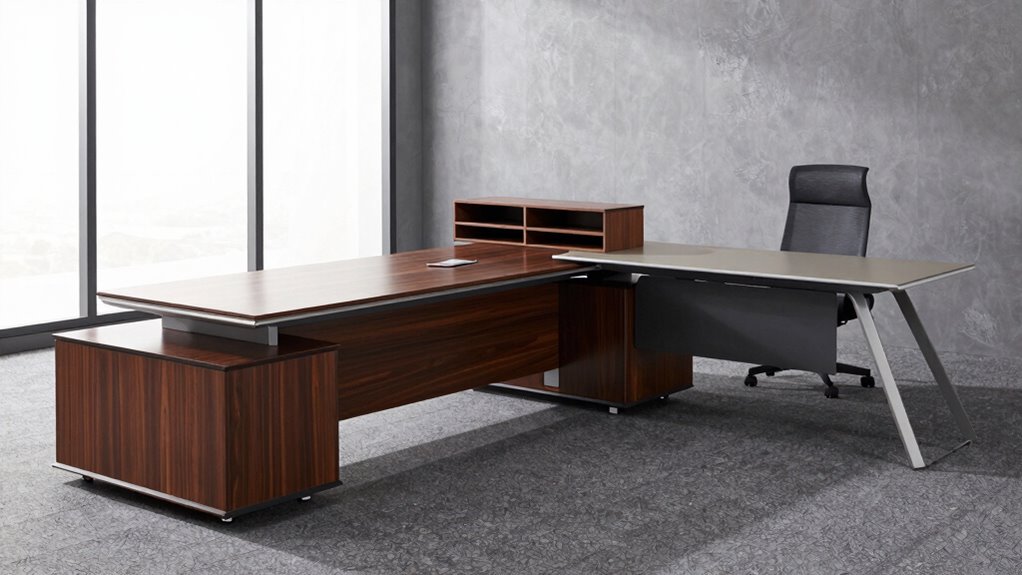 desk design for workspace optimization