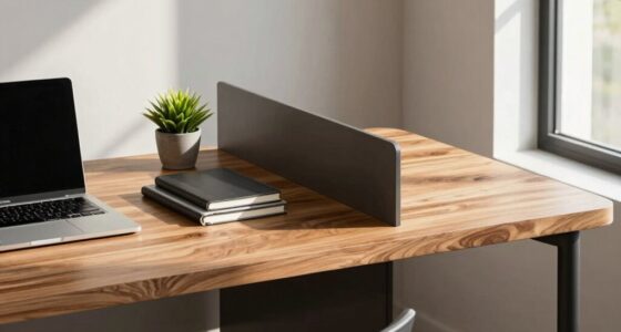 desk layout maximizes space