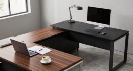 desk shape suitability comparison