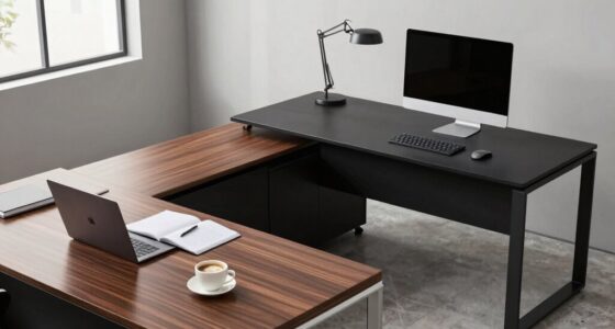 desk shape suitability comparison
