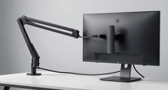 enhanced cable management features