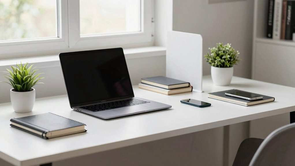 ergonomic organized workspace efficiency