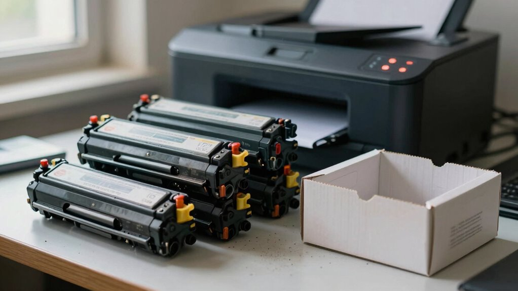 hidden toner expense warning