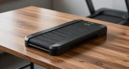 incline walking desk height