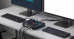 kvm switch complicates setup