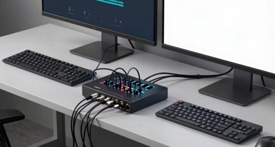 kvm switch complicates setup