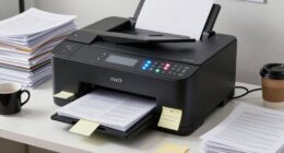 large printer consumes space