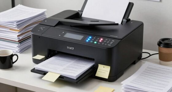 large printer consumes space