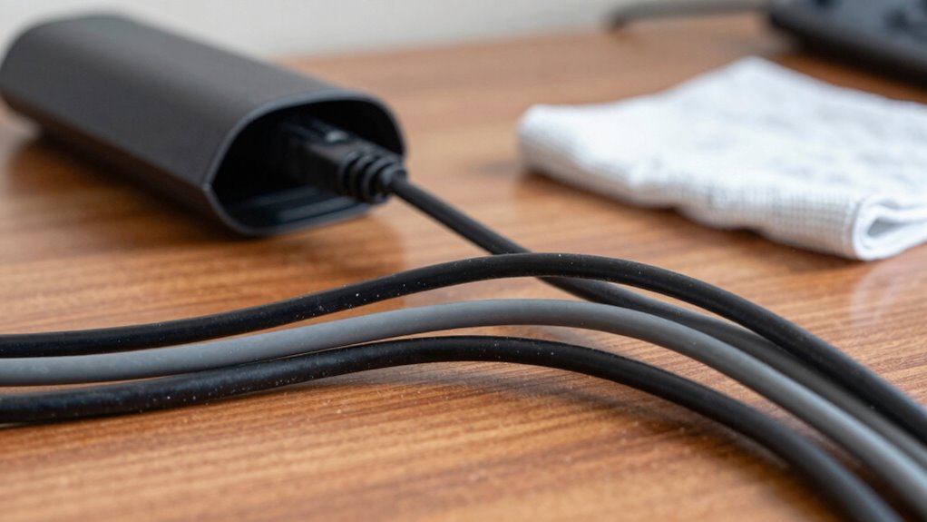 maintain clean cable organization
