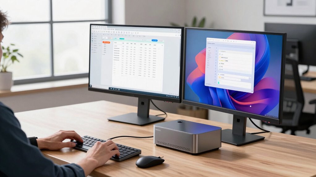 mini pc dual monitor compatibility