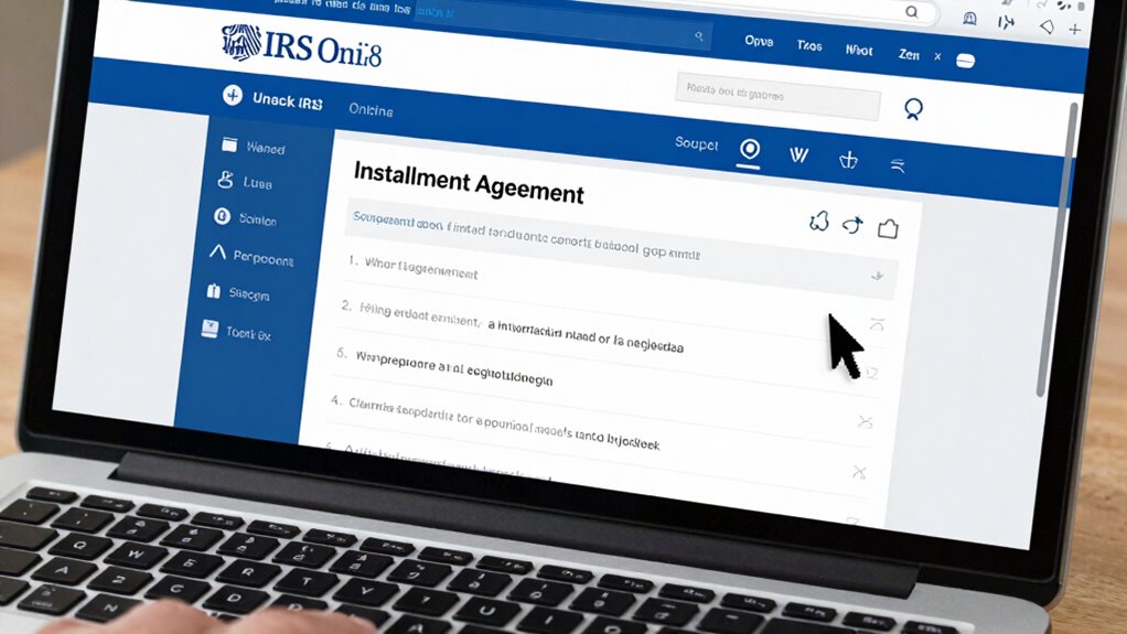 online irs payment plan options