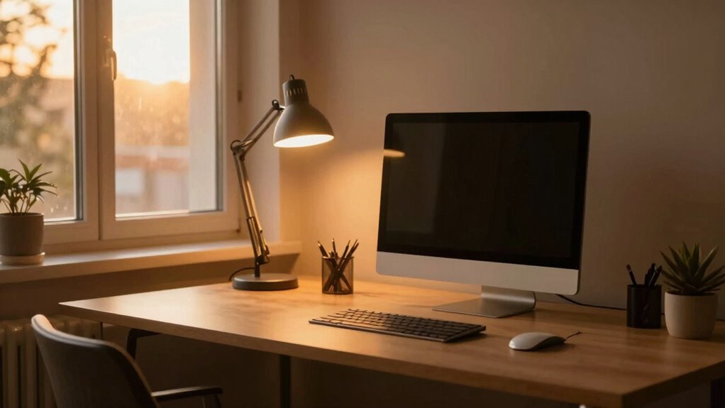 optimal lighting for work