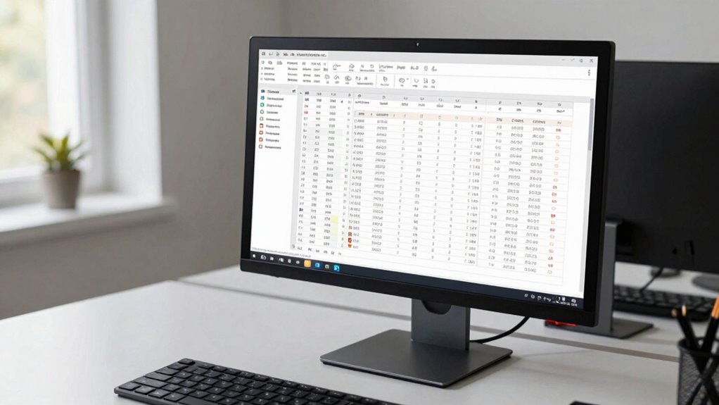 optimal monitor ergonomic positioning