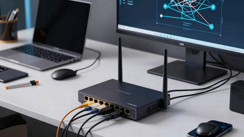 optimal port selection and management