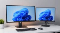 optimized dual monitor setup