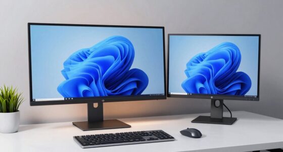 optimized dual monitor setup