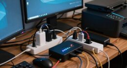 printer and monitor load