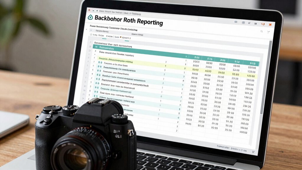 proper backdoor roth reporting
