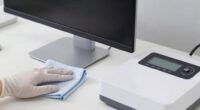 safe cleaning of electronic devices