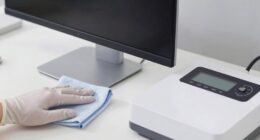 safe cleaning of electronic devices