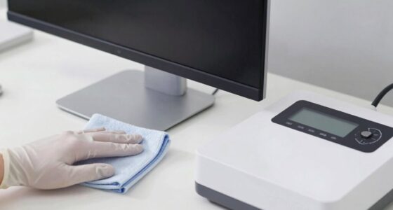 safe cleaning of electronic devices