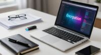 secure financial data files