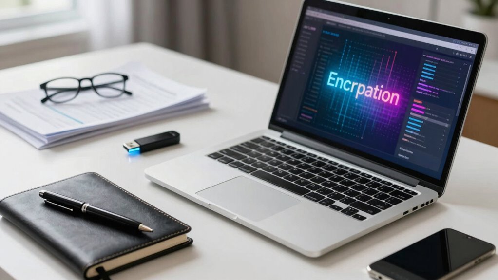 secure financial data files