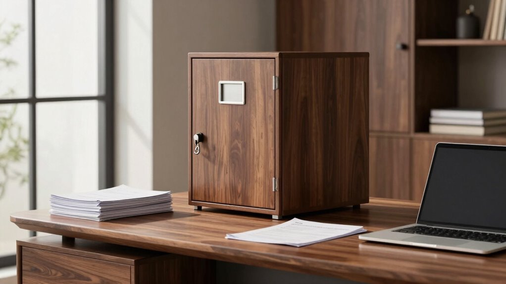 secure home office storage