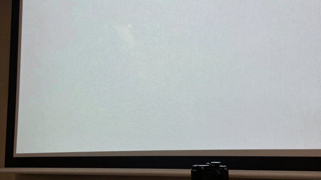 surface material affects image
