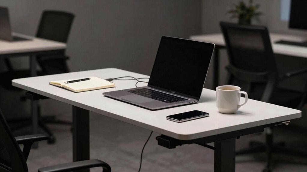 uncomfortable cramped standing desks