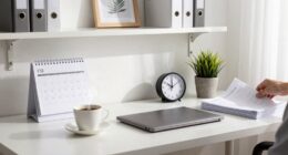 weekly office reset routine