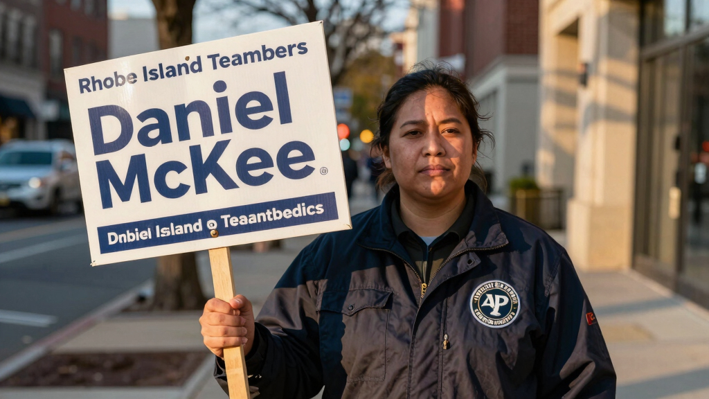 RHODE ISLAND TEAMSTERS ENDORSE DANIEL MCKEE FOR GOVERNOR