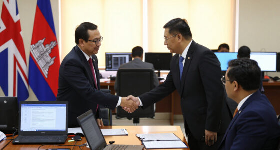 Online Scams Agreement Signed Between UK And Cambodian Governments
